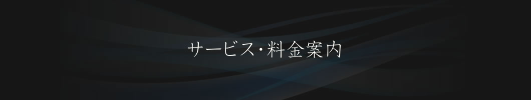 サービス・料金案内